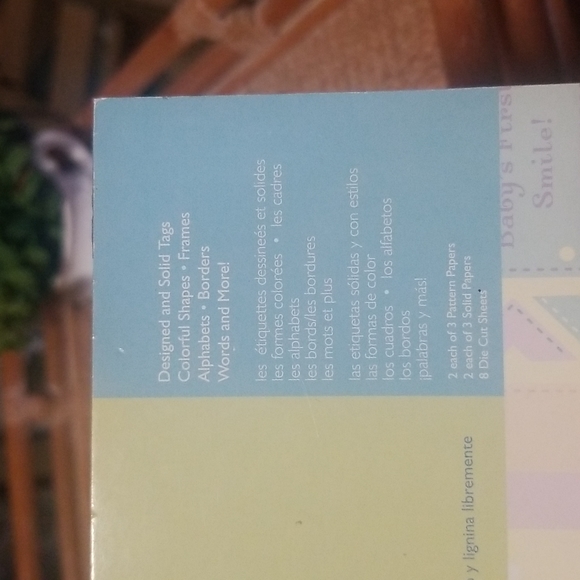 Sweet baby die-cut paper pad - Picture 3 of 8